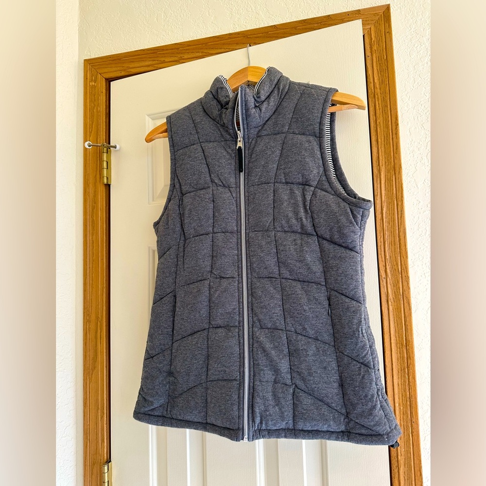 Gray vest